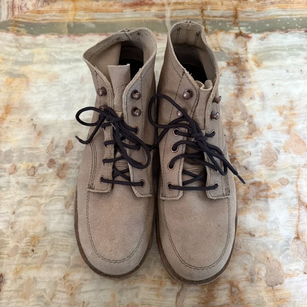 Danner Men's Chukka Boots Taupe Gray Jack 5 Inch Nickel Leather Lace-Up 10.5D
